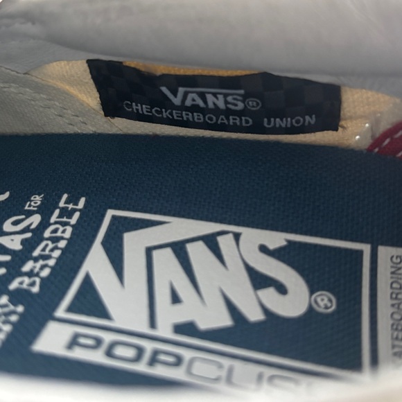 SUPER RARE Vans Krooked x skate slip on Natas For Ray Barbee in blue checkboard - Picture 5 of 8